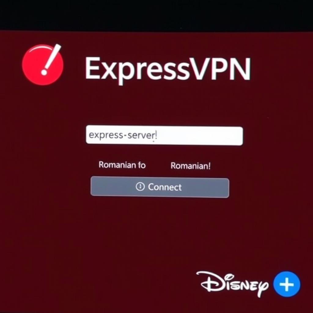 ExpressVPN Interface mit Rumänien-Verbindung für Disney Plus ExpressVPN Interface mit Rumänien-Verbindung für Disney Plus