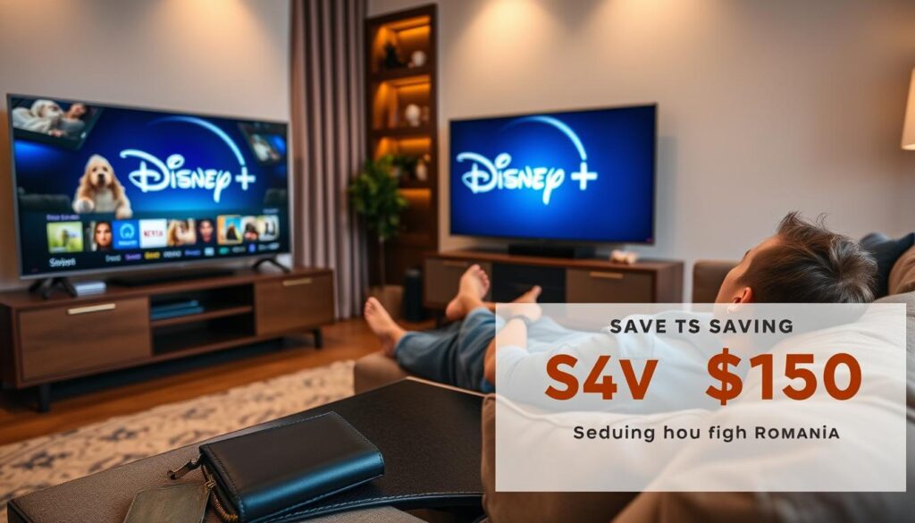 Zufriedener Nutzer genießt Disney Plus über Rumänien zu günstigeren Preisen Zufriedener Nutzer genießt Disney Plus über Rumänien zu günstigeren Preisen
