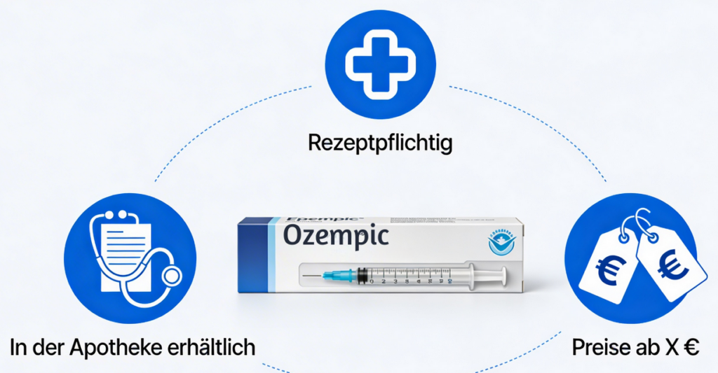 Ozempic kaufen 2026: 7 Fakten zu Rezept, Apotheke & Preisen in Deutschland Ozempic