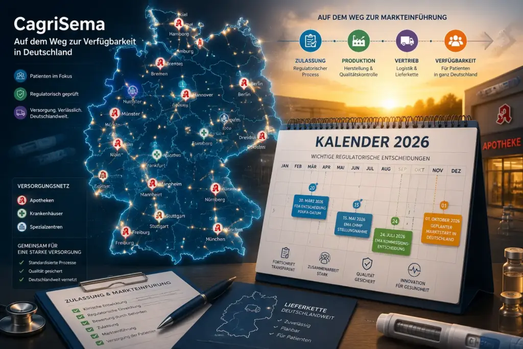 CagriSema 2026: Die nächste Generation nach Ozempic und Mounjaro CagriSema Verfügbarkeit