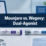 Mounjaro vs. Wegovy: Tirzepatid als Dual-Agonist – Warum der duale Wirkmechanismus entscheidend ist Mounjaro vs. Wegovy: Tirzepatid als Dual-Agonist – Warum der duale Wirkmechanismus entscheidend ist